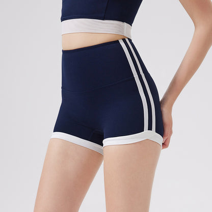 Short de sport tendance pour femme avec coutures contrastées