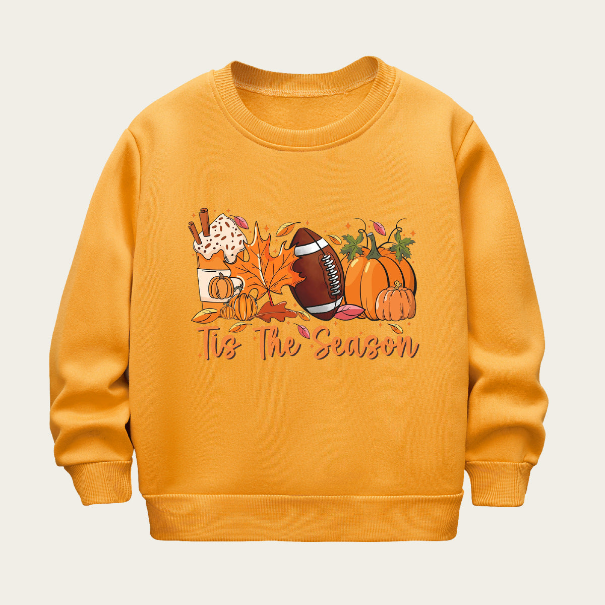 Kids Toddler Boys Girls Casual Fleece Halloween Sweatshirts