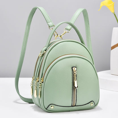 Women Fashion Small Backpack in PU Material