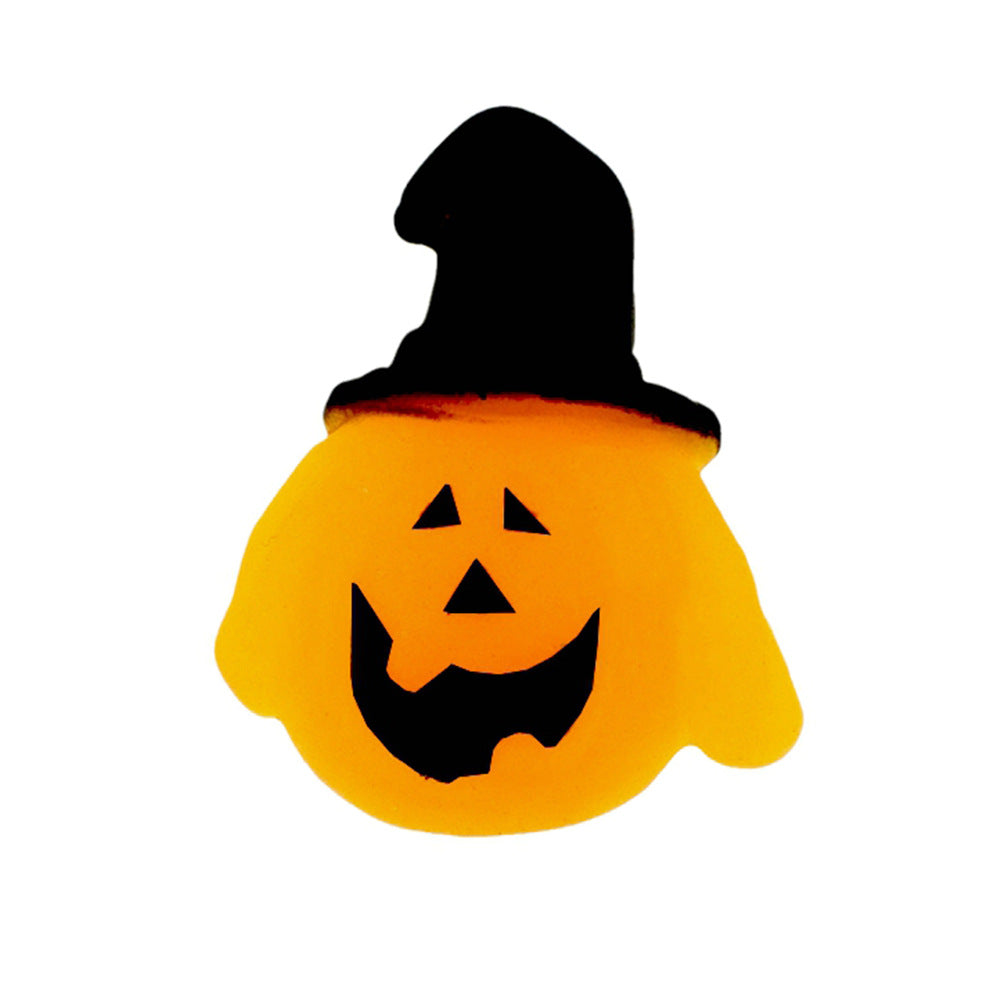 Halloween Spooky Bat Pumpkin Squeeze Vent Stress Relief Toys