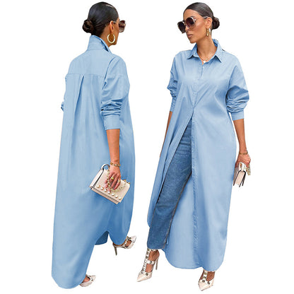 Bulk Trade Women's Fashion Casual Solid Color Coat