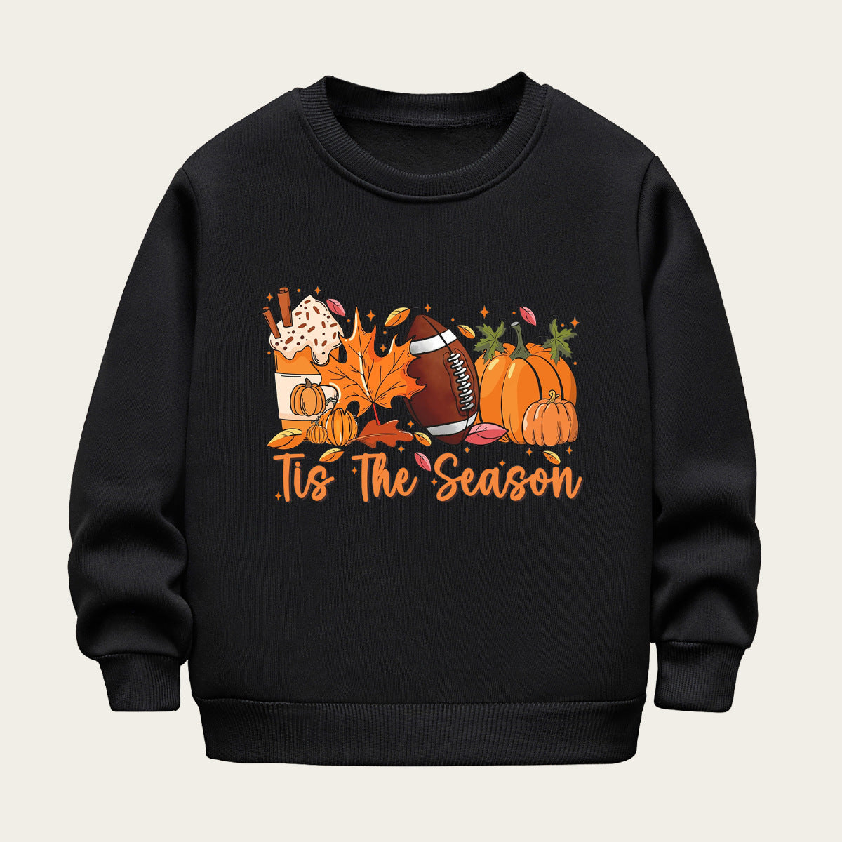 Kids Toddler Boys Girls Casual Fleece Halloween Sweatshirts