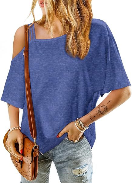 Summer Women Casual Solid Color Blank T-Shirt