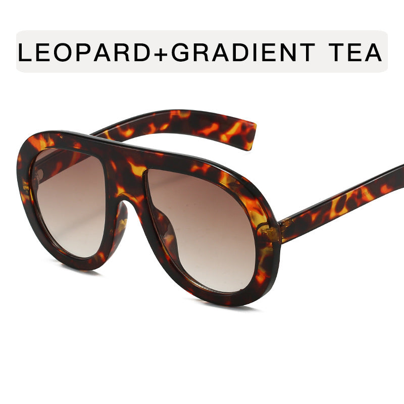 Gafas de sol vintage con montura grande personalizadas