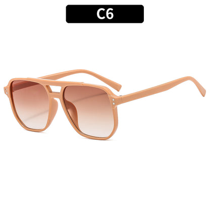 Fashion Large Frame Sunscreen Sunglasses