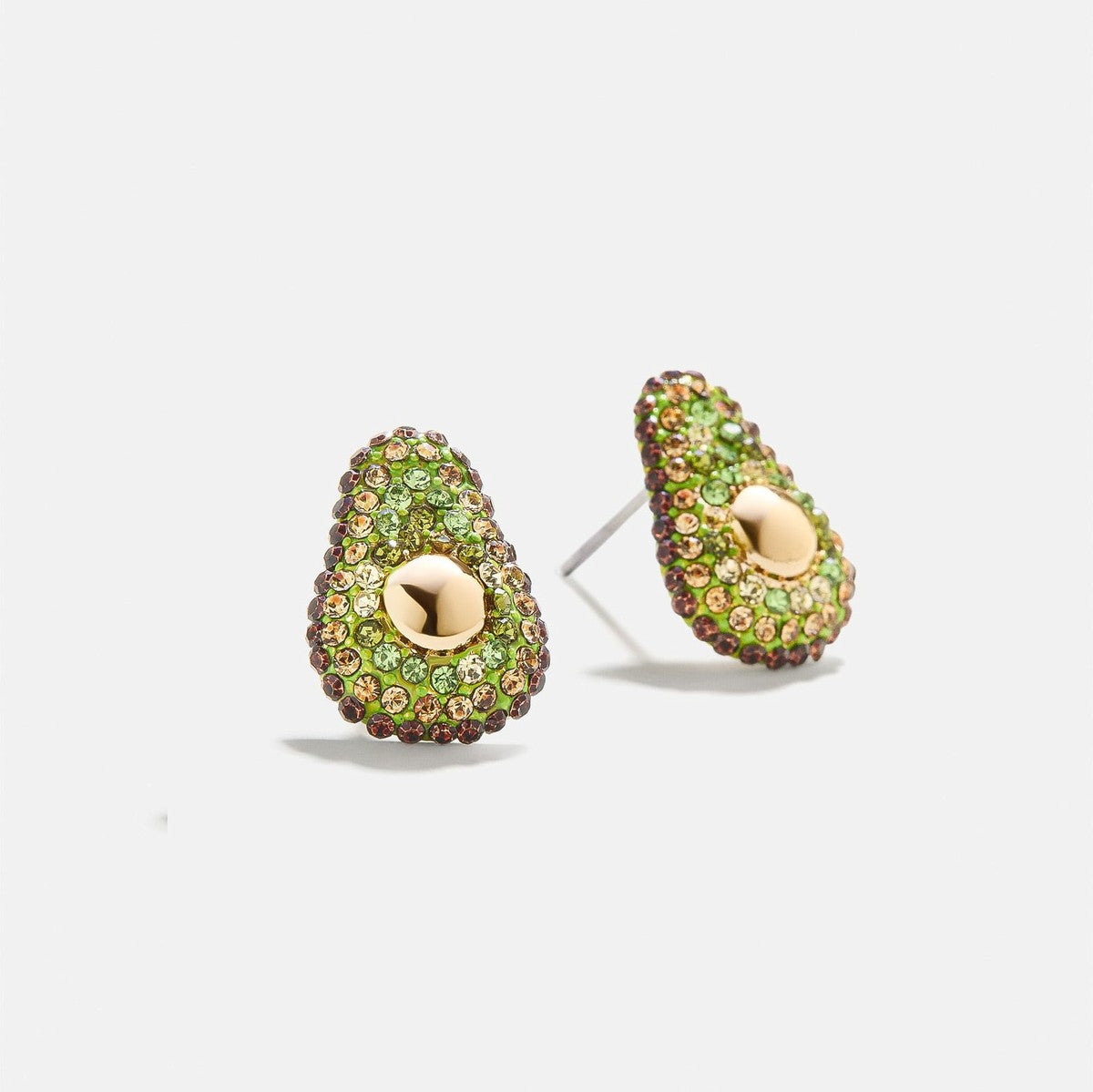 Women Fashion Rhinestone Fruit Earrings Geometric Trendy Jewelry