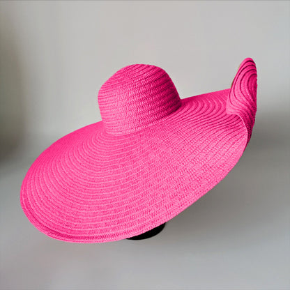 Beach Holiday Straw Collapsible Sun Hat with Color Options