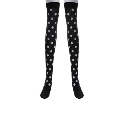 Women Funny Halloween Skeleton Bat Spider Web Stockings