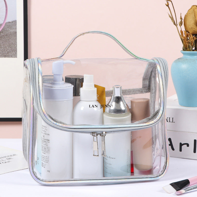 PVC Transparent Cosmetic Bag Simple Waterproof Travel