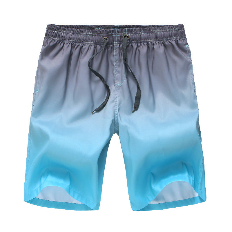 Bañador informal con cordón ajustable y degradado para hombre