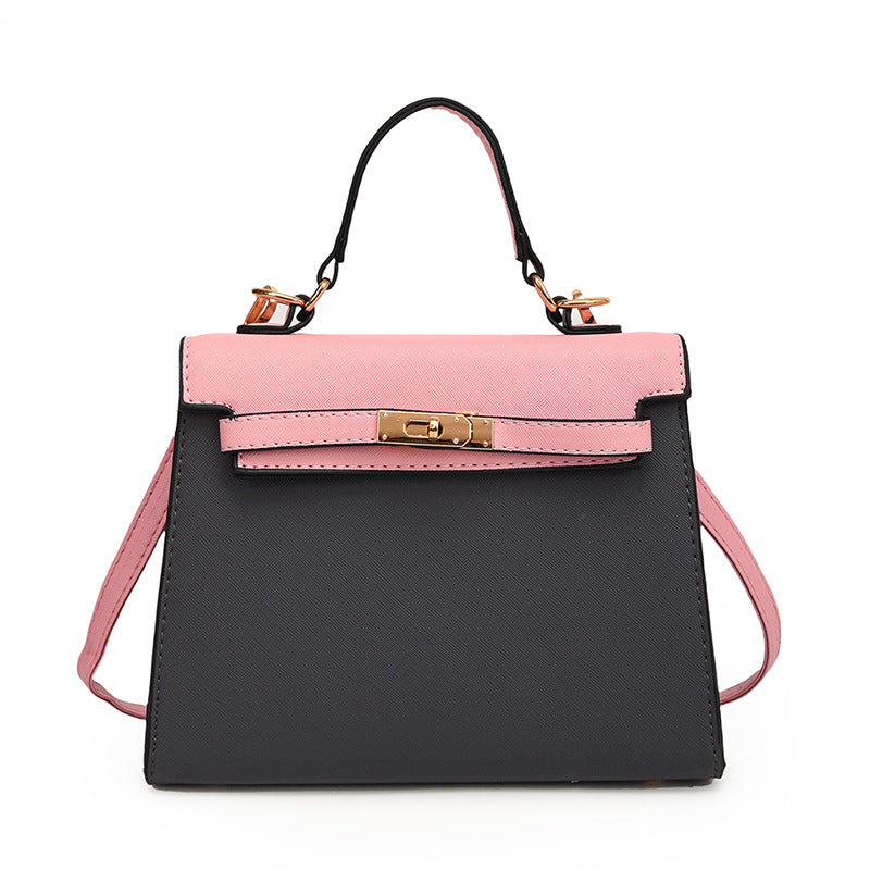 Sac à main élégant et coloré de grande capacité en PU Kelly Bag