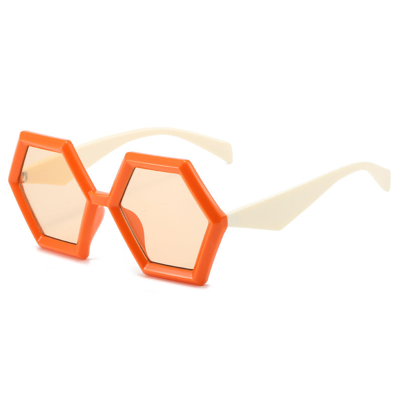 Polygonal Personalized Water Chestnut Hexagon Sunglasses