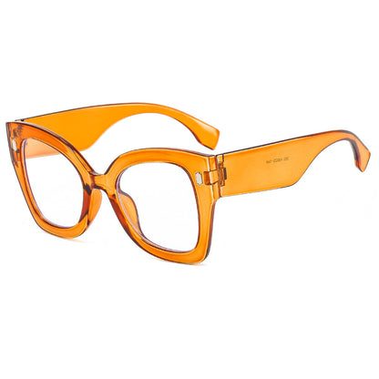 Lunettes vintage unisexes en forme d'œil de chat