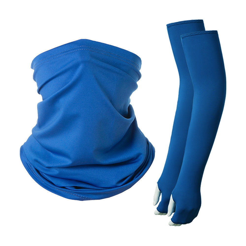 Conjunto de bufanda mágica de verano unisex para ciclismo con protección solar