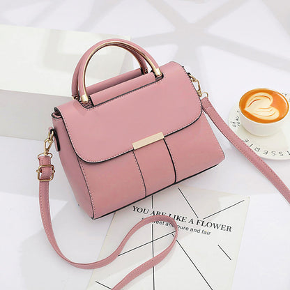 Bolso de mano sencillo de color liso y estilo casual para mujer