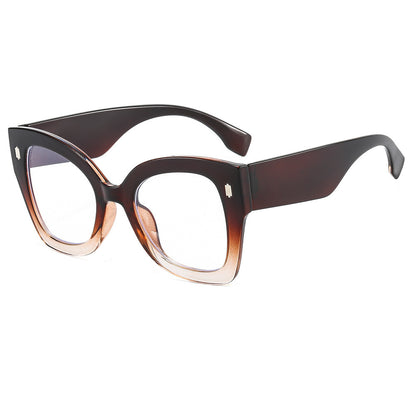 Lunettes vintage unisexes en forme d'œil de chat