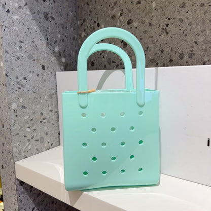 Bolso de playa de PVC de color liso de moda - Jelly Pack Tote