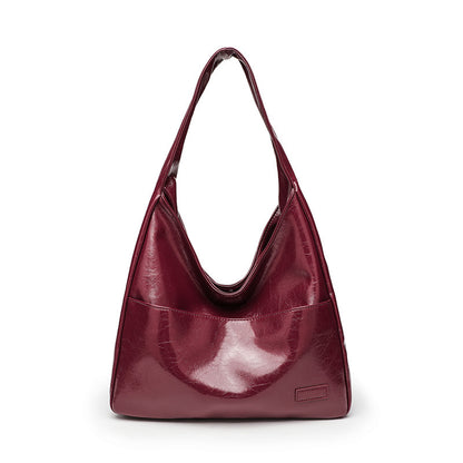 Autumn Women Large Capacity PU Shoulder Bag