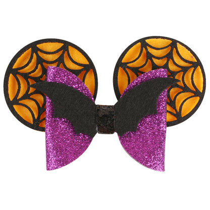 Children Kids Baby Halloween Cartoon Bat Wings Hair Clip Accessories