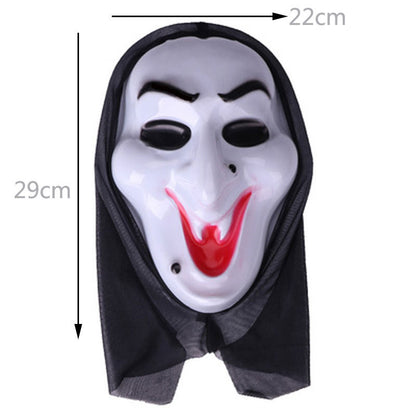 Halloween Masquerade Horror Mask Plastic Terror Style