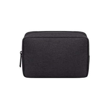 Bolsa de cosméticos de color sólido para viajes y almacenamiento