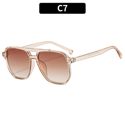 Fashion Large Frame Sunscreen Sunglasses