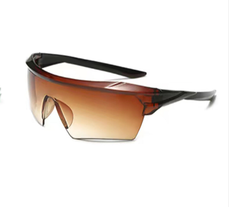 Y2K Half-Frame Sunglasses in Trendy Colors