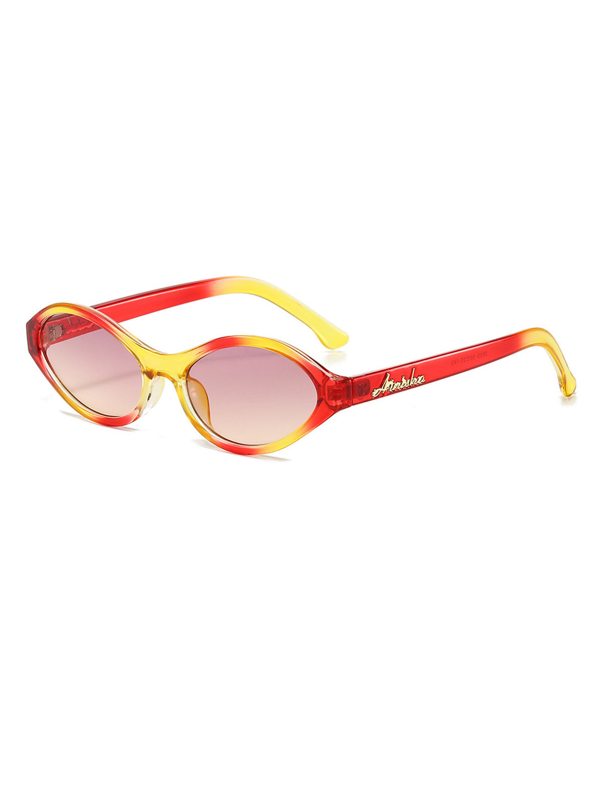 Gafas de sol ovaladas con montura pequeña personalizadas retro
