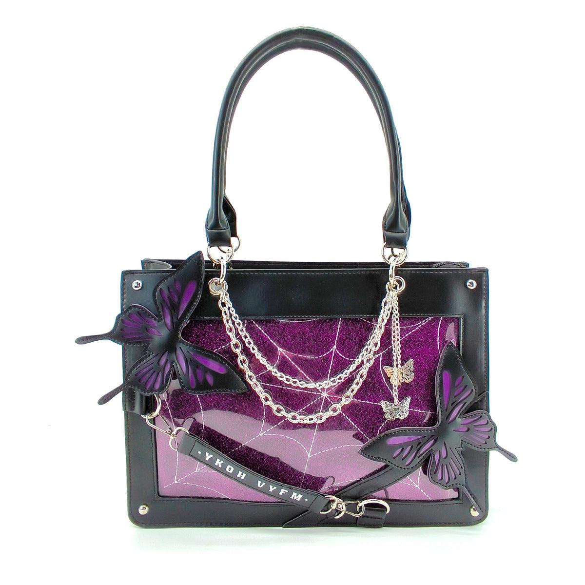 Women Fashion Creative Gothic Maze Butterfly Handbag