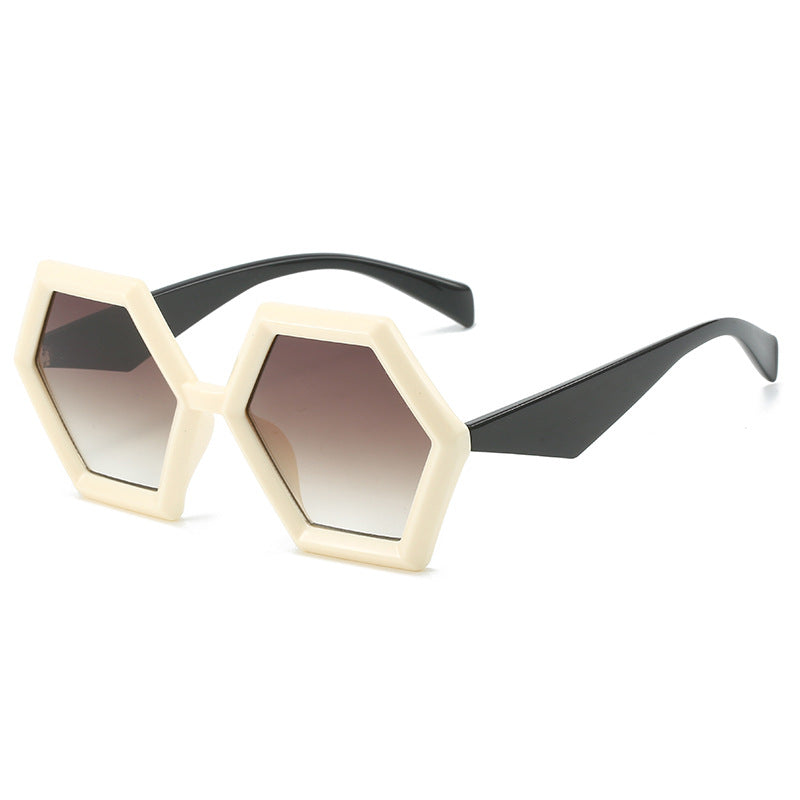 Polygonal Personalized Water Chestnut Hexagon Sunglasses
