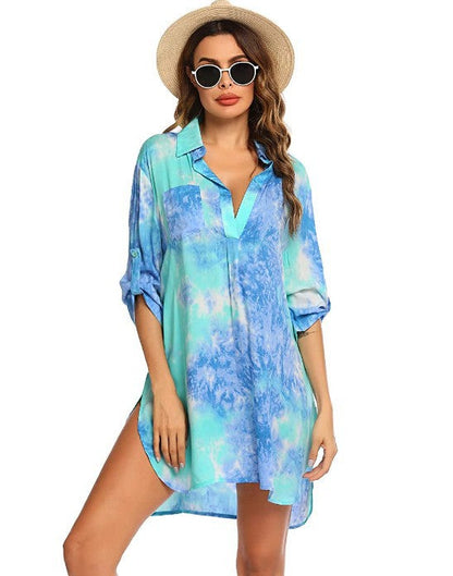Women Summer Vacation Swimwear Beach Coverup