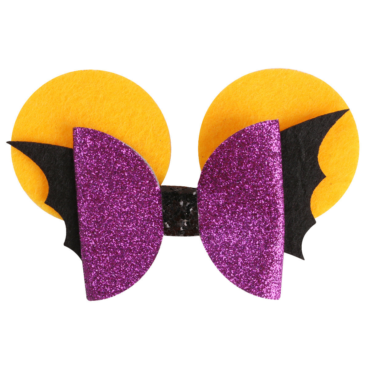 Children Kids Baby Halloween Cartoon Bat Wings Hair Clip Accessories