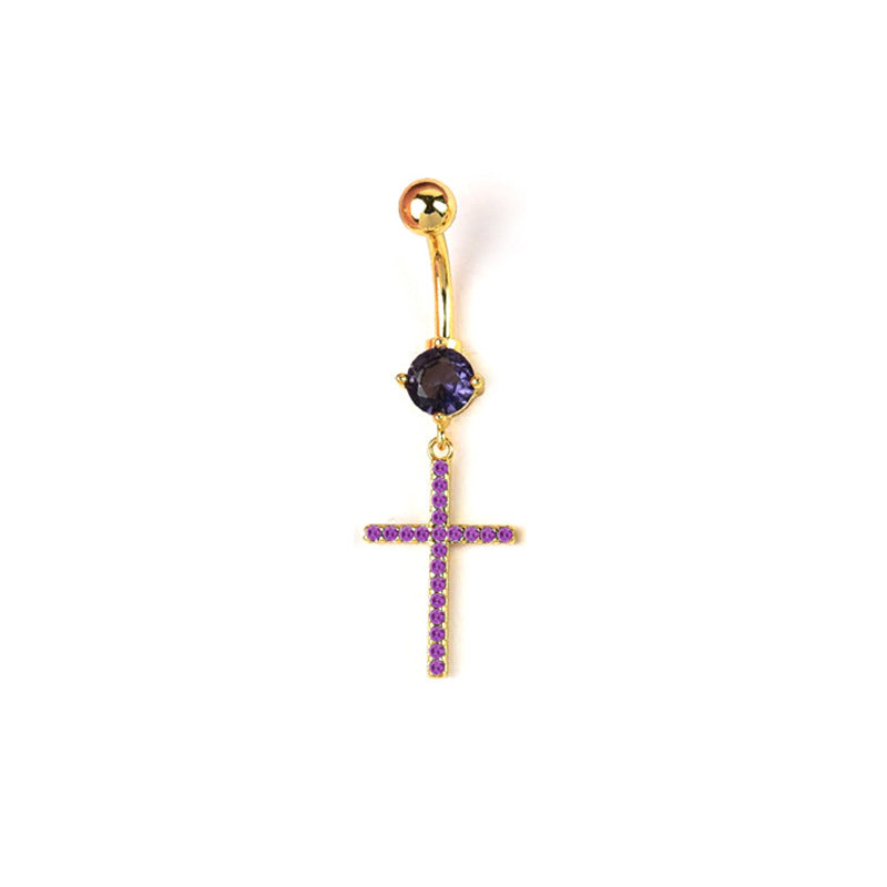 Simple Women Cross Body Jewelry Copper Unisex Style