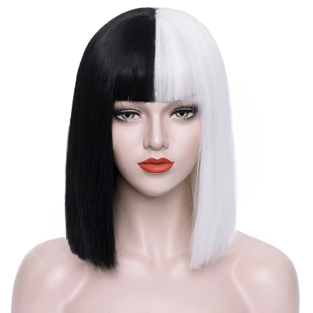Women Fashion Short Straight Bobo Head Wig