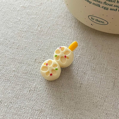 Horquilla de juguete con forma de comida, accesorio para el cabello con simulación de comida.