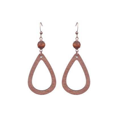 Boucles d'oreilles à pompons rétro de style ethnique bohème