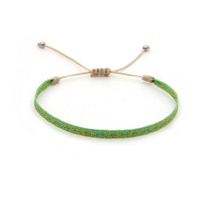 Bohemian Ethnic Ribbon Handwoven Bracelet