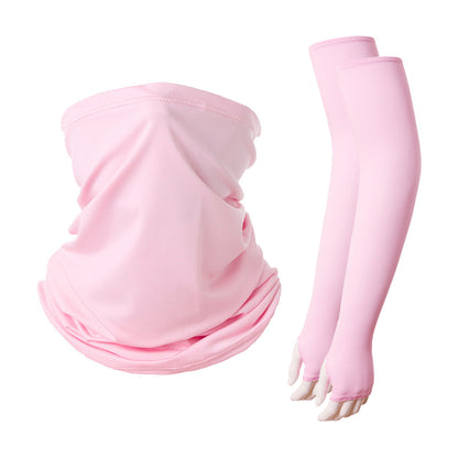 Conjunto de bufanda mágica de verano unisex para ciclismo con protección solar