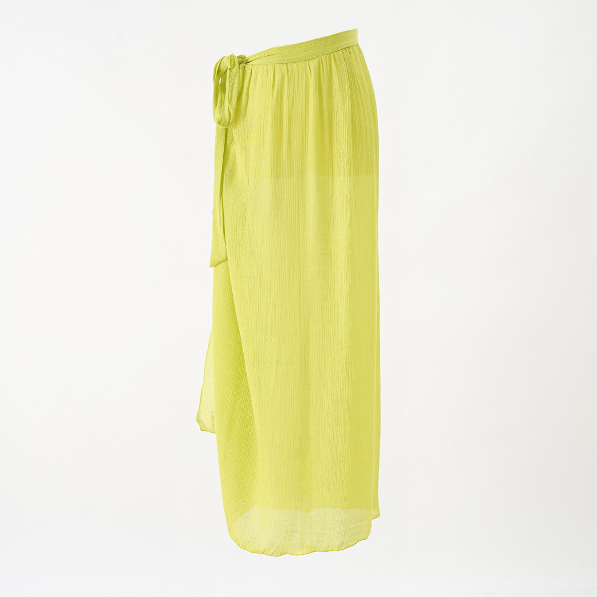 Summer Leopard Print Beach Chiffon Wrap Skirt
