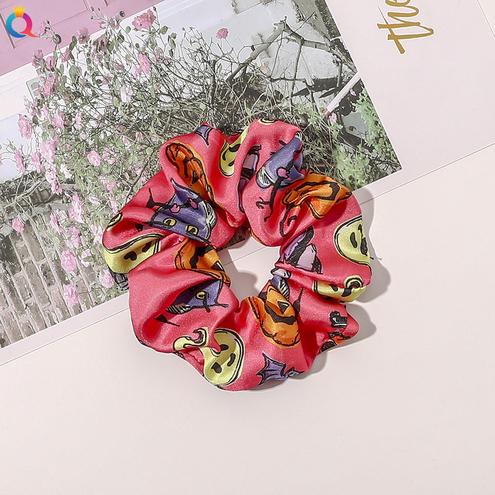 Anillo de tela para el pelo con diseño de intestino grueso para Halloween, muy popular para mujeres