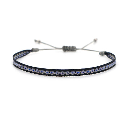 Bohemian Ethnic Ribbon Handwoven Bracelet