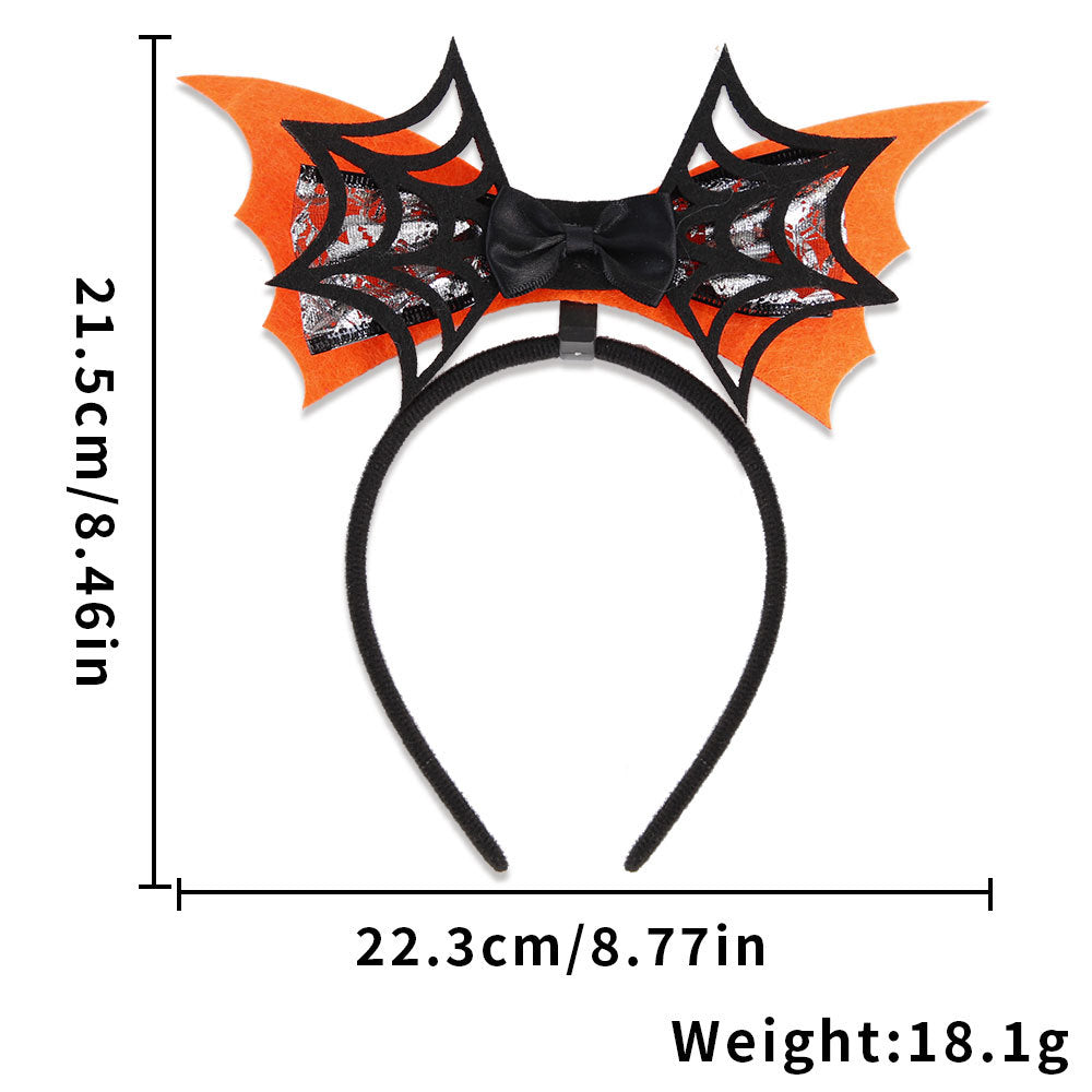 Diadema estéreo para fiesta de Halloween con accesorios festivos