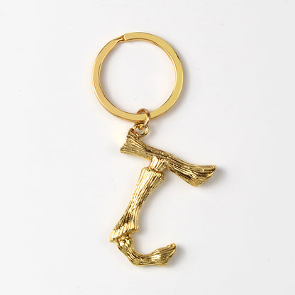 Fashion Creative Alphabet Keychain