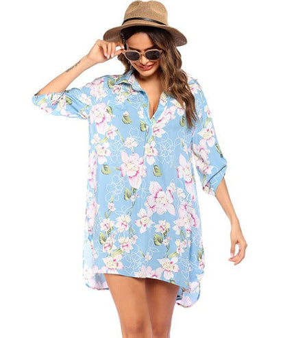Women Summer Vacation Swimwear Beach Coverup
