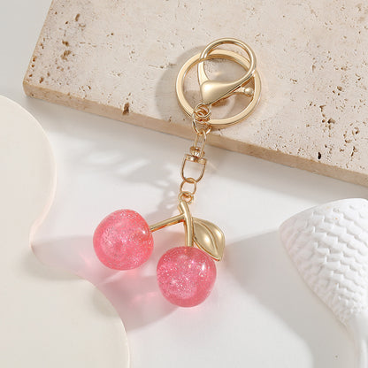Creative Cherry Fruit Key Chain