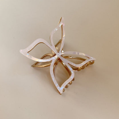 Elegant Hollow Butterfly Alloy Hair Claw
