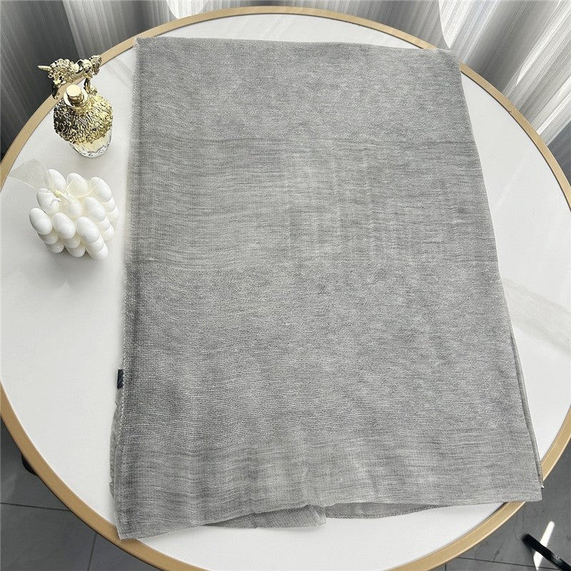 Solid Color Fashion Scarf