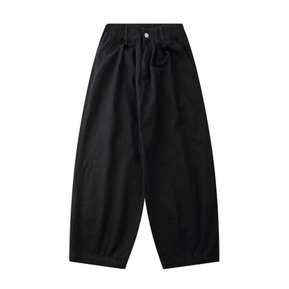 Minimalist High-End Drape Casual Trousers