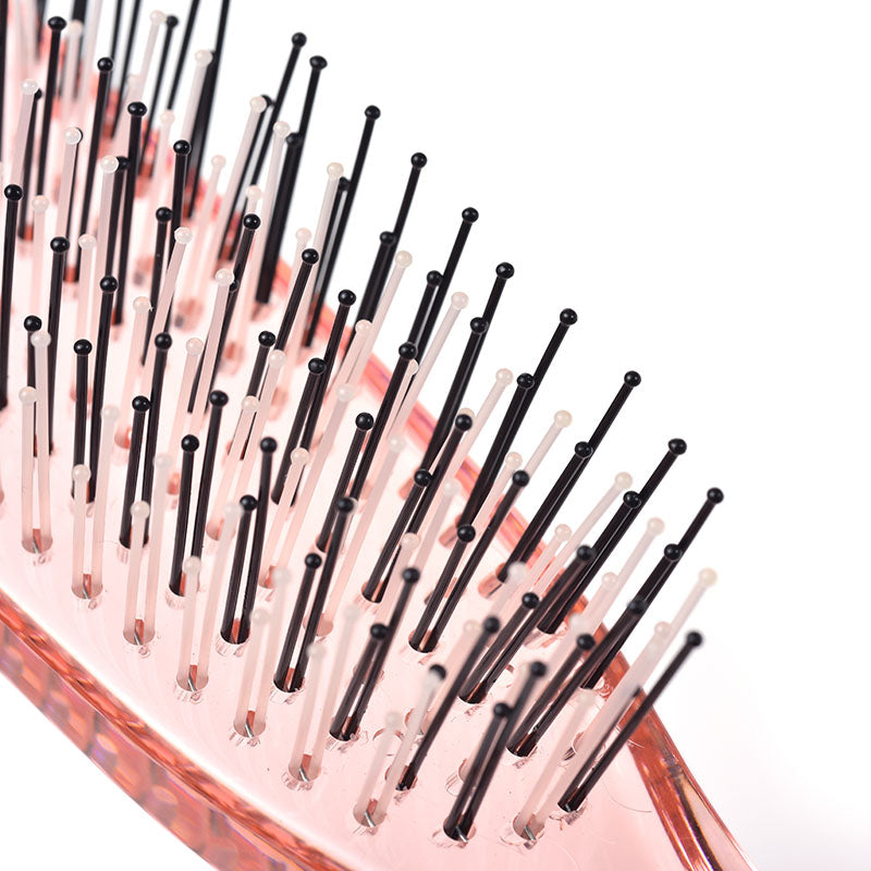 Pink Smooth Touch Cushion Combs