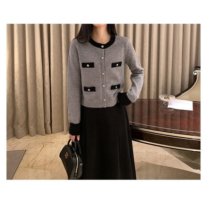 Chanel Style Knit Cardigan